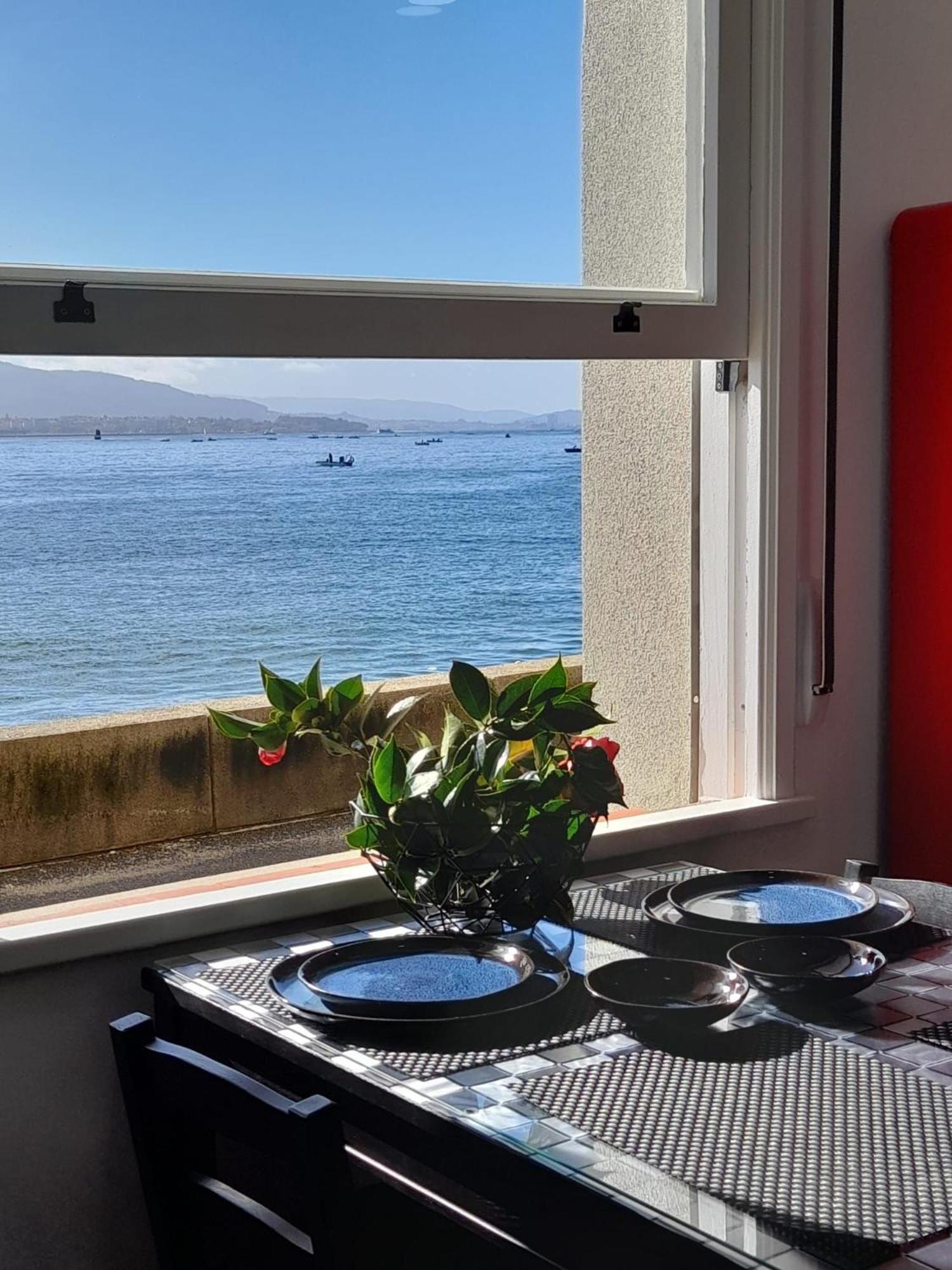 Mirador Da Playa Lejlighed Moaña Eksteriør billede